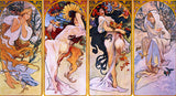 Les Saisons – Mucha
