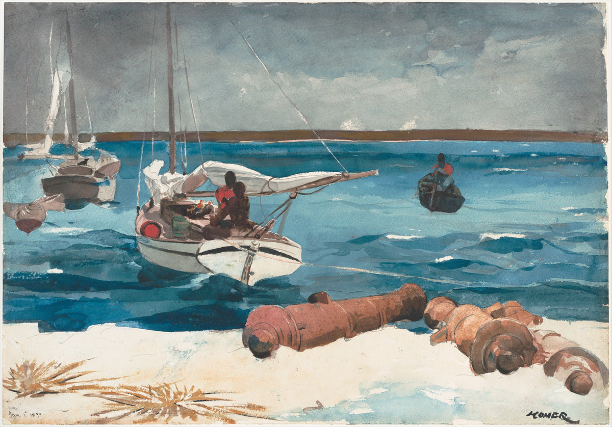 Nassau de Homer (1899), reproduction en affiche d'art