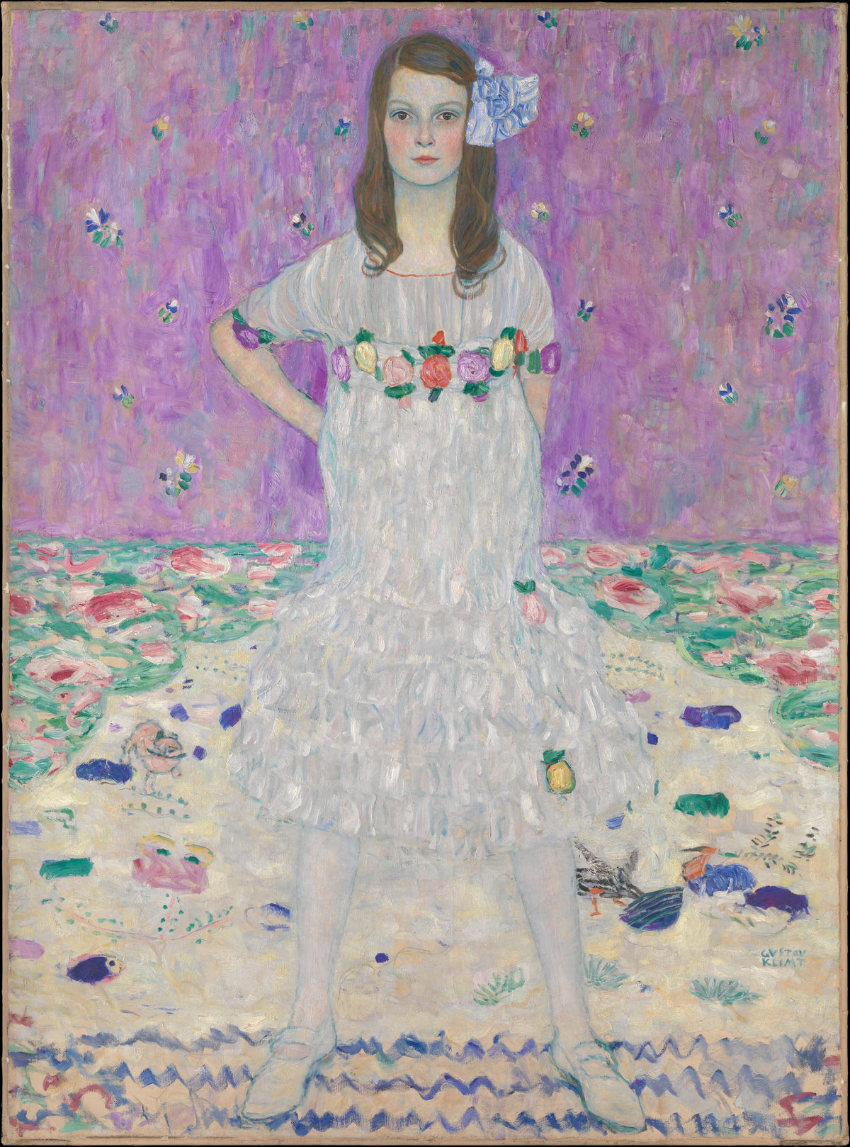 Mäda Primavesi de Klimt (1912-1913), reproduction en affiche d'art