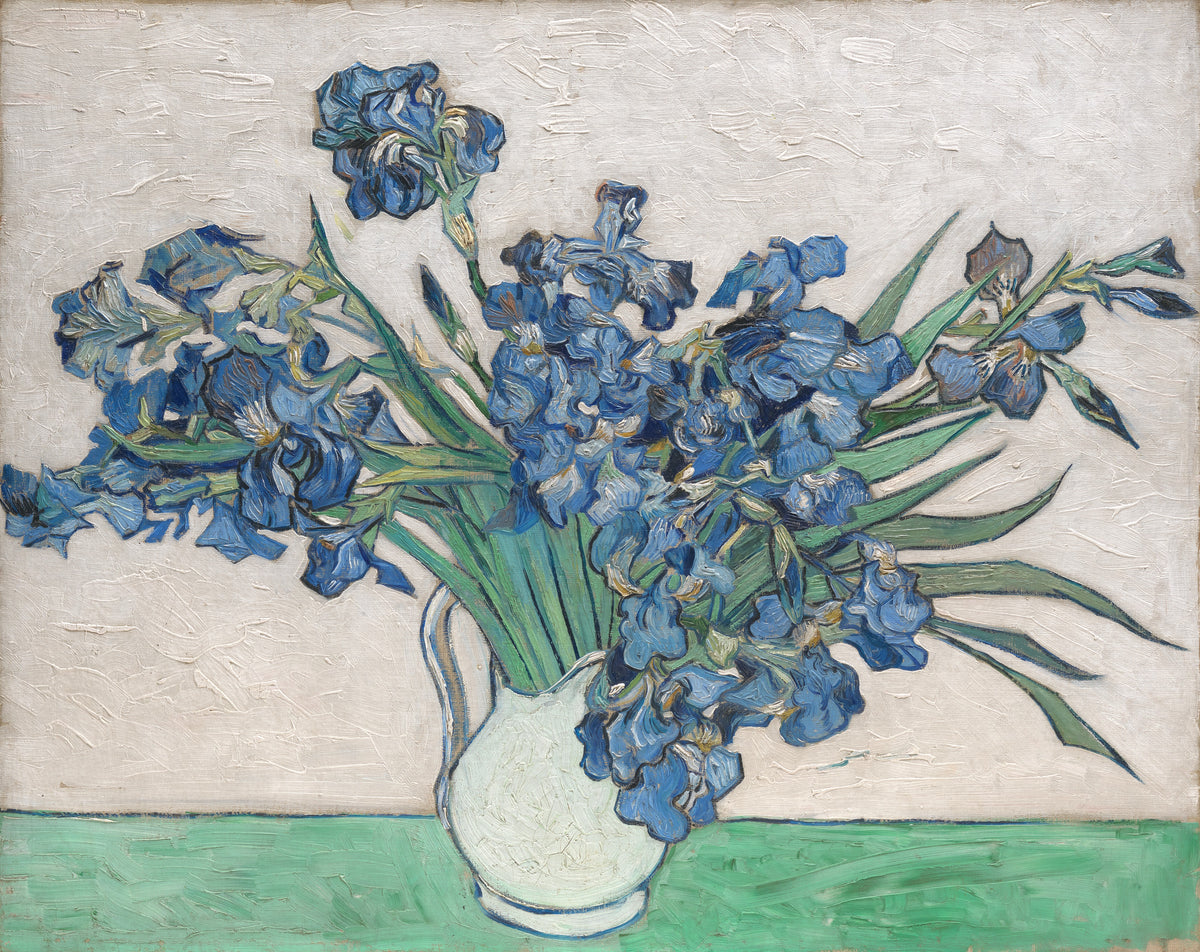 Iris de Van Gogh (1890), reproduction en affiche d'art